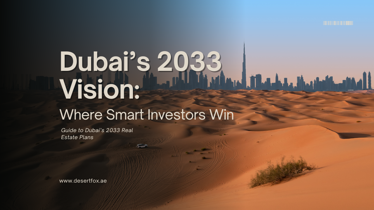Dubai's 2033 vision explained