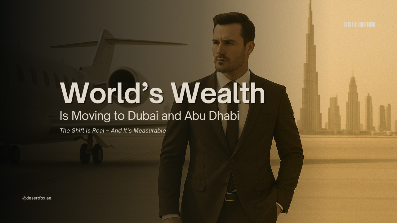 HNWIs moving their wealth to Dubai