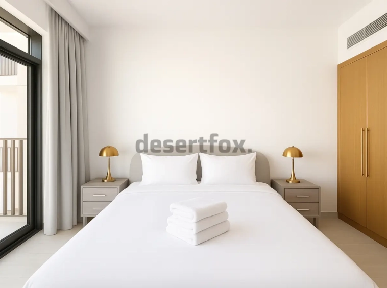 Fully Furnished Furjan Studio for Monthly rent in Dubai