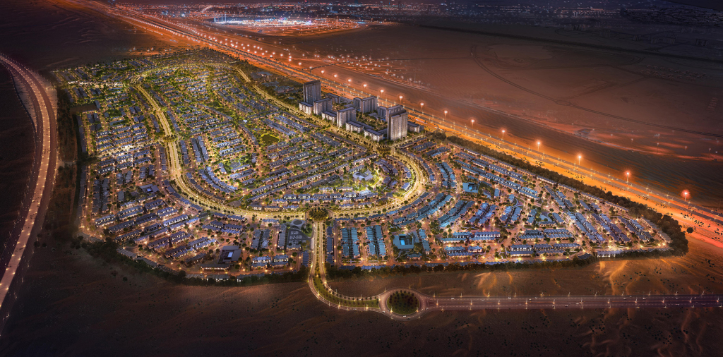 Arabian Ranches III master plan including all townhouses and future developments