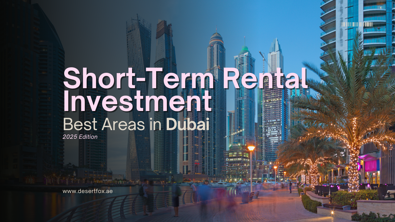 Shor term rentals in Dubai best communities blog
