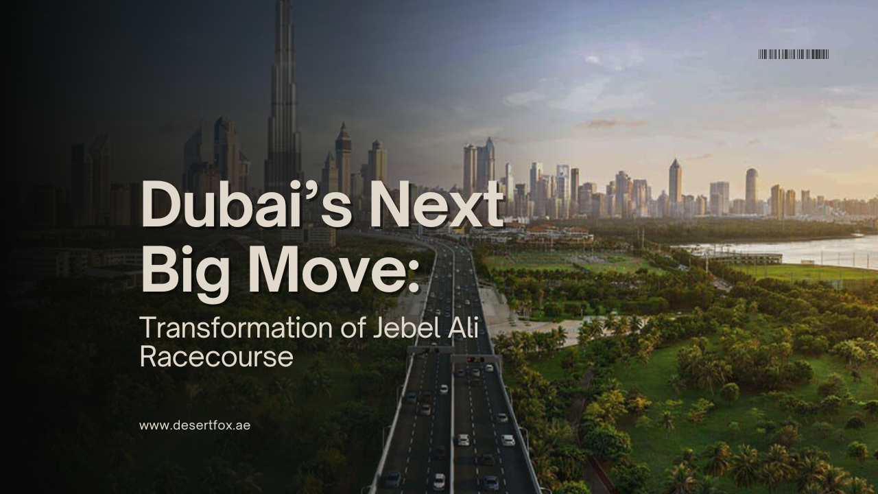 Jebel Ali Racecourse development by Danish company and ARM UAE.