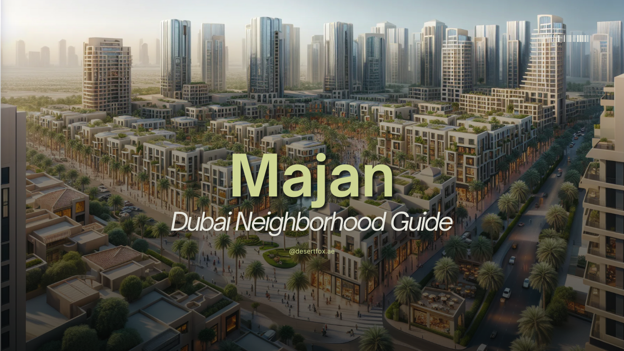 Majan community guide by desertfox real estate for investors and residents