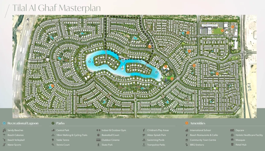 Tilal Al Ghaf Master Plan 