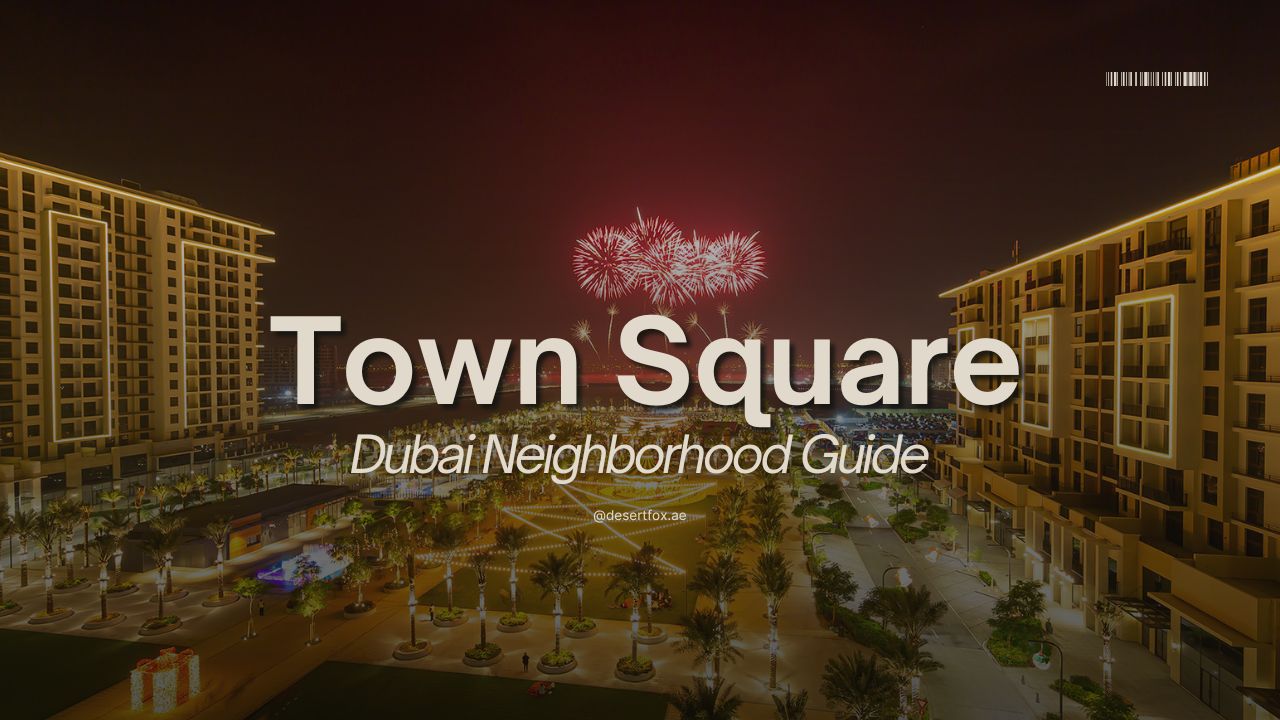 Town Square community guide in Dubai by desertfox real estate