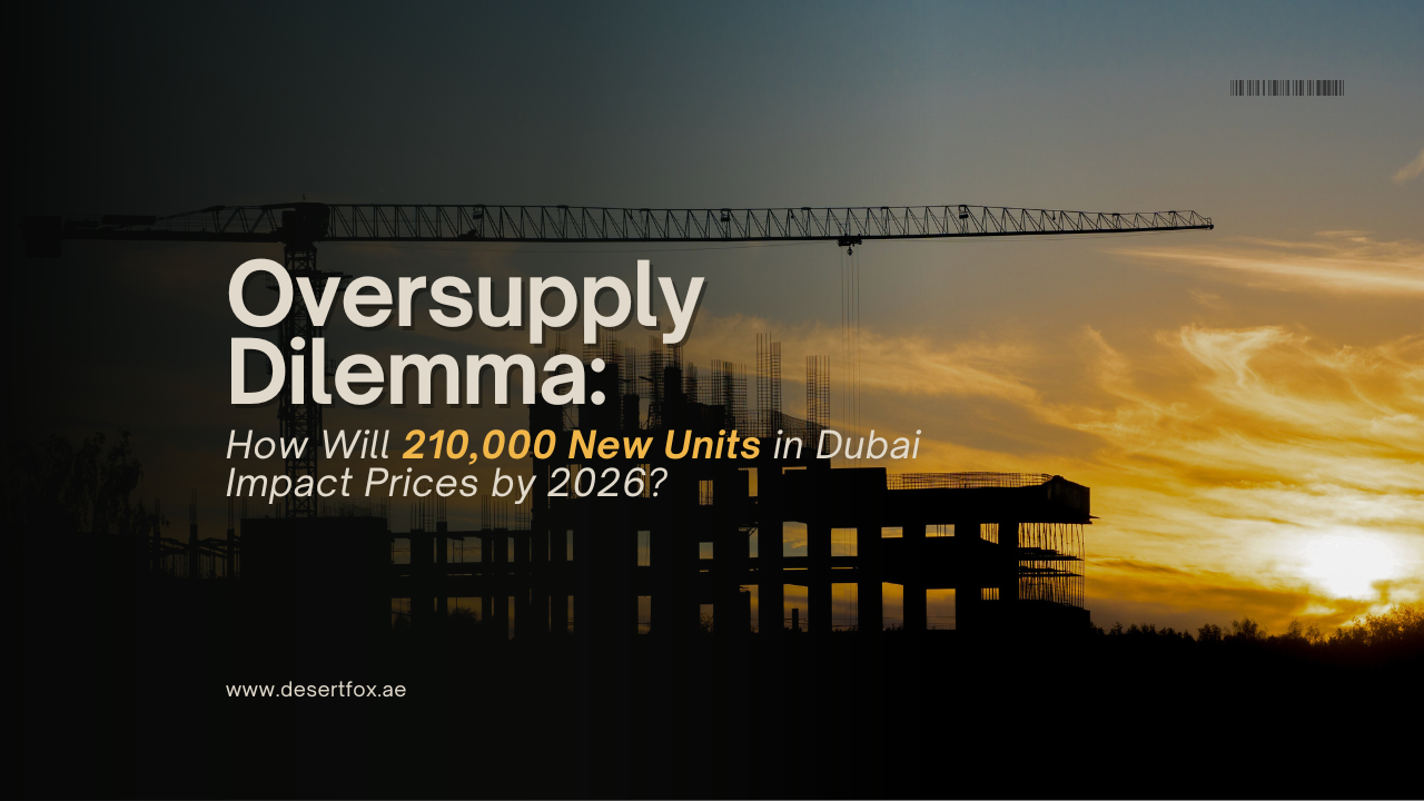 How Will 210,000 New Units Impact Prices by 2026 in Dubai