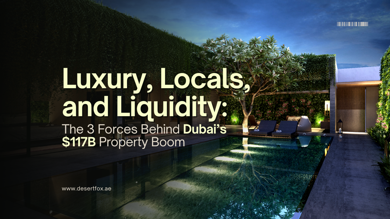 Luxury, Locals, and Liquidity: The 3 Forces Behind Dubai’s $117B Property Boom
