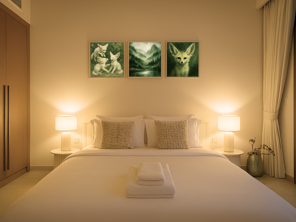 desertfox Real Estate designed studio fully furnished and ready to move in Azizi Amber furjan Dubai 